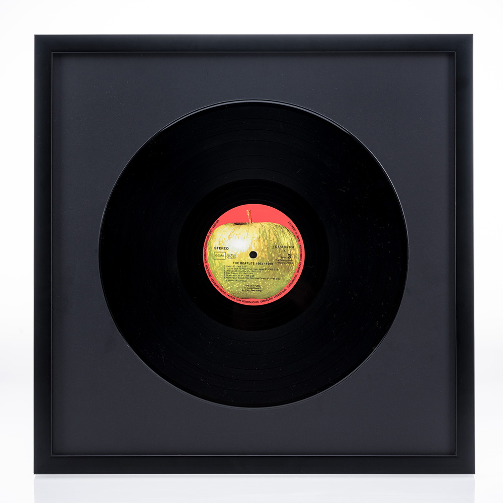 Holzrahmen Figari für Vinyl-Schallplatten 